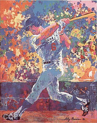 Leroy Neiman Steve Garvey